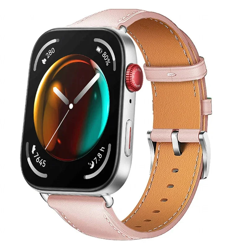Huawei Watch Fit 3/4 strap (Genuine Leather) - 6 colors