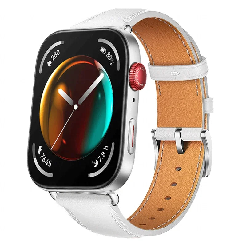 Huawei Watch Fit 3/4 strap (Genuine Leather) - 6 colors